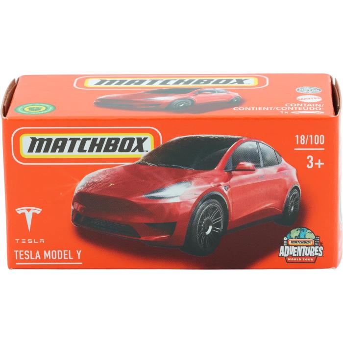Matchbox Tesla Model Y - Rd - Power Grab - Matchbox