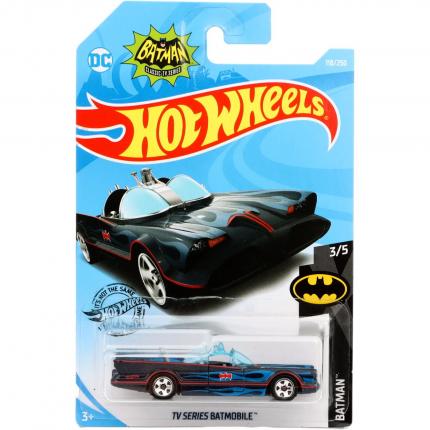 Hot Wheels TV Series Batmobile - Batman - Blå - Hot Wheels