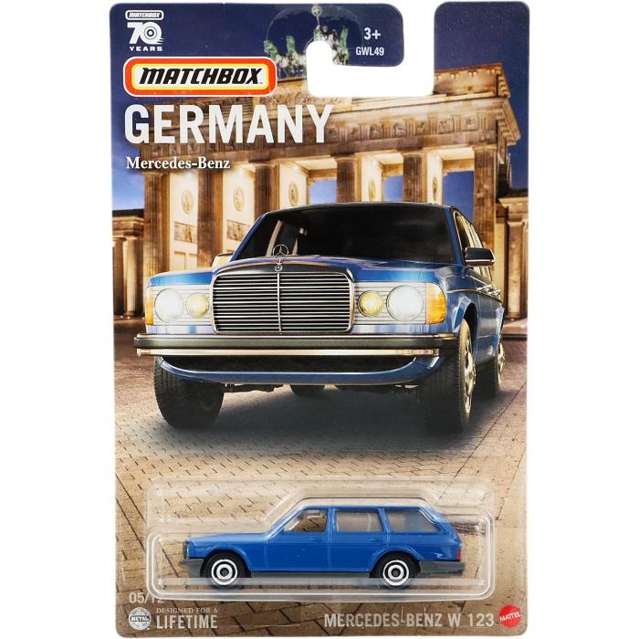 Matchbox Mercedes-Benz W123 - Bl - Germany 5/12 - Matchbox