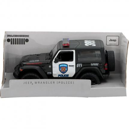 Kinsmart Jeep Wrangler (Police) - Polisbil - Kinsmart - 1:34