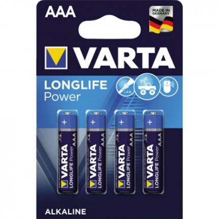 Varta Batterier AAA (LR03) - Alkaliskt - Varta Longlife Power
