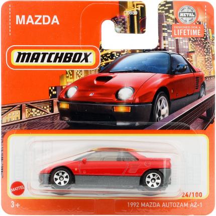 Matchbox 1992 Mazda Autozam AZ-1 - Röd - Matchbox