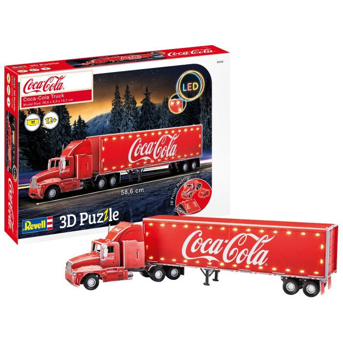 Revell Coca-Cola Truck - 3D Puzzle - Byggsats - Revell