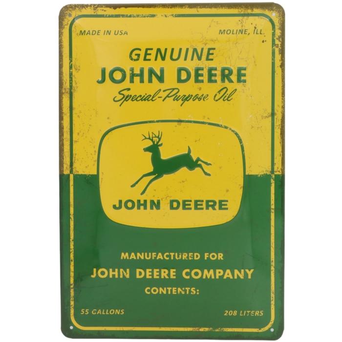 Nostalgic-Art John Deere - Special-Purpose Oil - Pltskylt - 20x30 cm