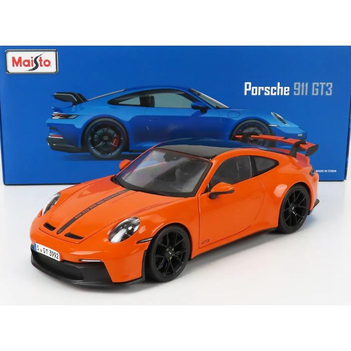 Maisto Porsche 911 GT3 - 2022 - Orange - Maisto - 1:18