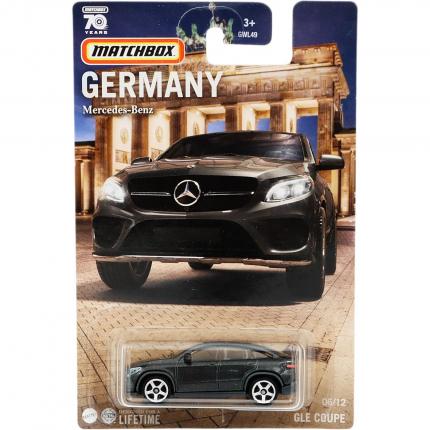 Matchbox Mercedes-Benz GLE Coupe - Grå - Germany 6/12 - Matchbox