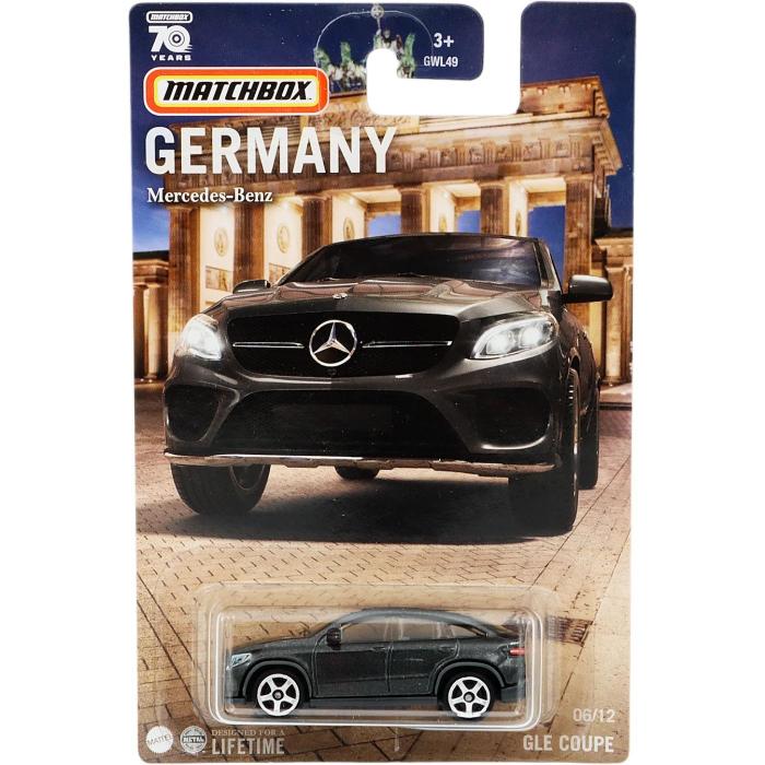 Matchbox Mercedes-Benz GLE Coupe - Gr - Germany 6/12 - Matchbox