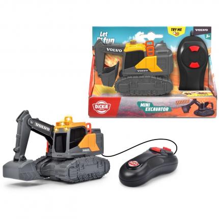 Dickie Toys Sladdstyrd grävmaskin - Mini Excavator - Dickie Toys