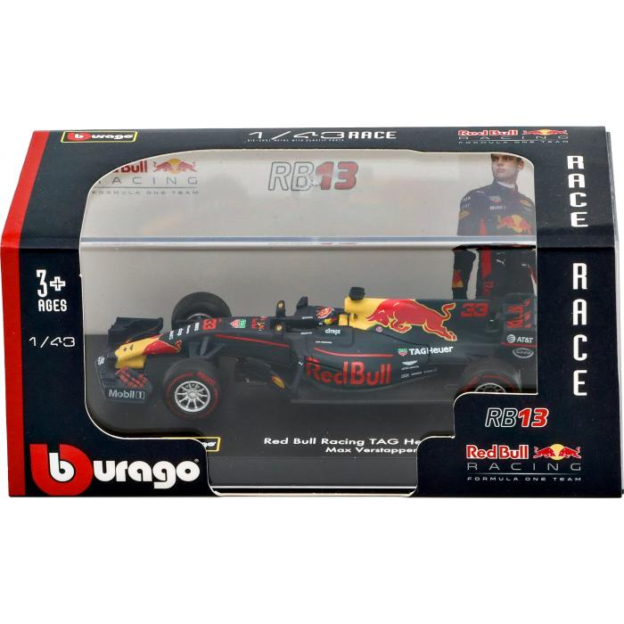 Bburago F1 - Red Bull - RB13 - #33 Max Verstappen - Bburago - 1:43