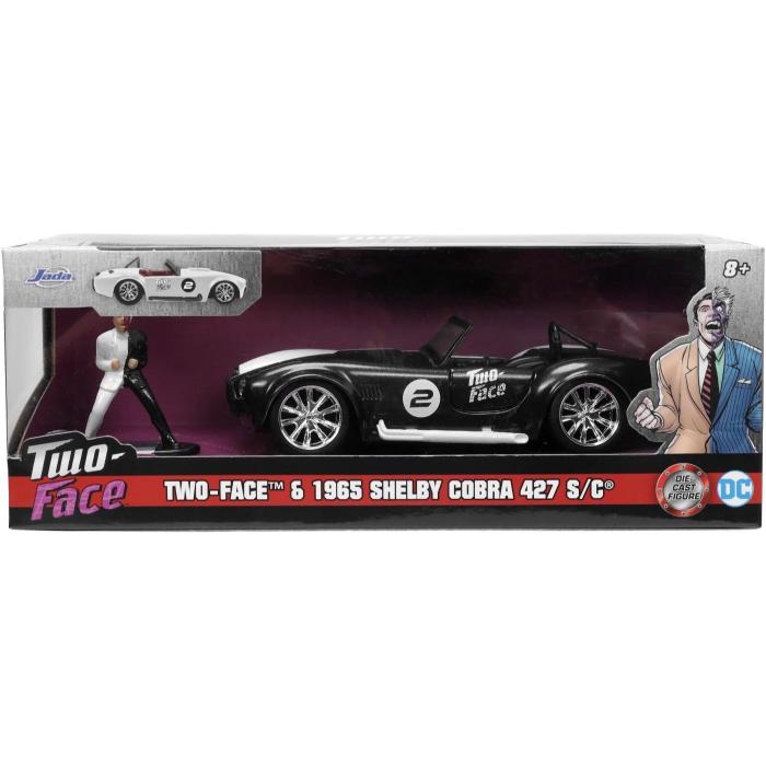 Jada Toys Two-Face & 1965 Shelby Cobra 427 S/C - Batman - Jada - 1:32