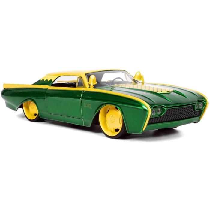 Jada Toys Loki & 1963 Ford Thunderbird - Grn - Marvel - Jada - 1:24