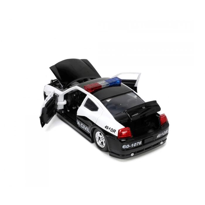 Jada Toys 2006 Dodge Charger - Police - Fast & Furious - Jada - 1:24
