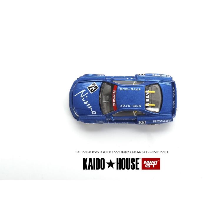 Mini GT Nissan Skyline GT-R R34 - Kaido House - 055 - Mini GT - 1:64