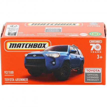 Matchbox Toyota 4Runner - Blå - Power Grab - Matchbox