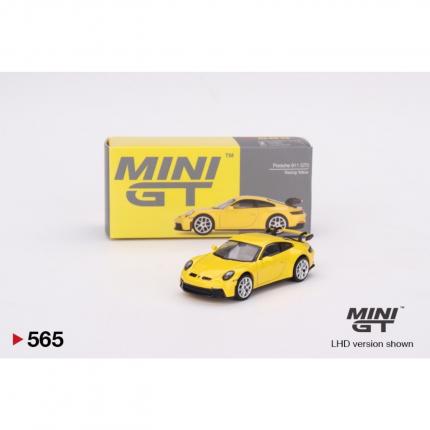 Mini GT Porsche 911 GT3 (992) - Racing Yellow - 565 - Mini GT - 1:64