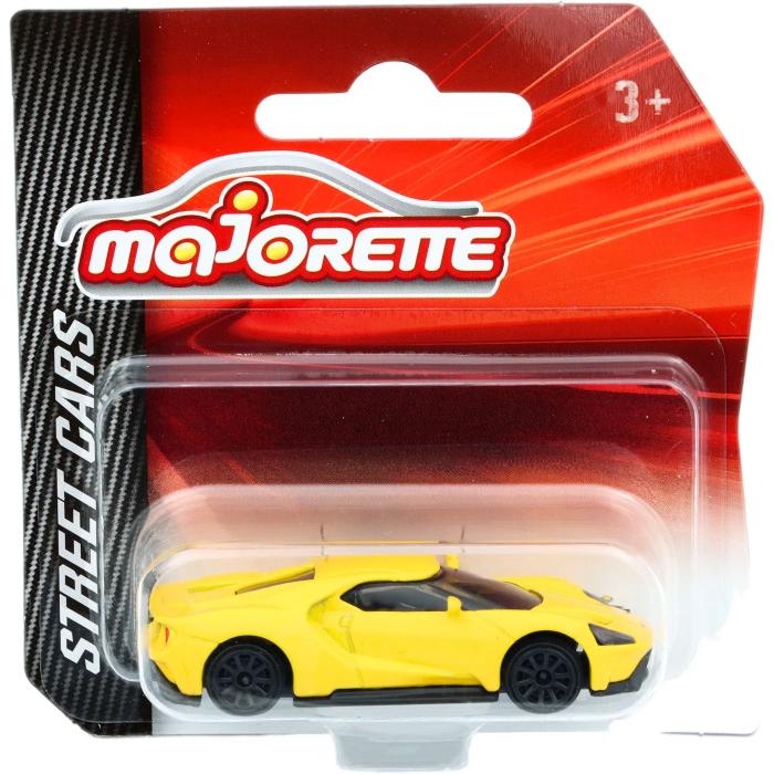 Majorette Ford GT - Street Cars - Gul - Majorette