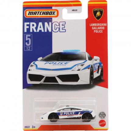 Matchbox Lamborghini Gallardo LP 560-4 Police - France - Matchbox