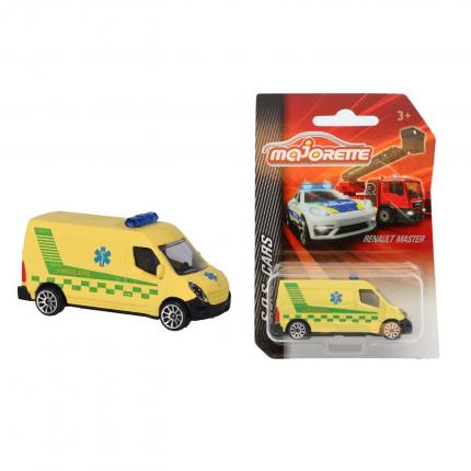Majorette Renault Master - Svensk Ambulans - S.O.S Cars - Majorette