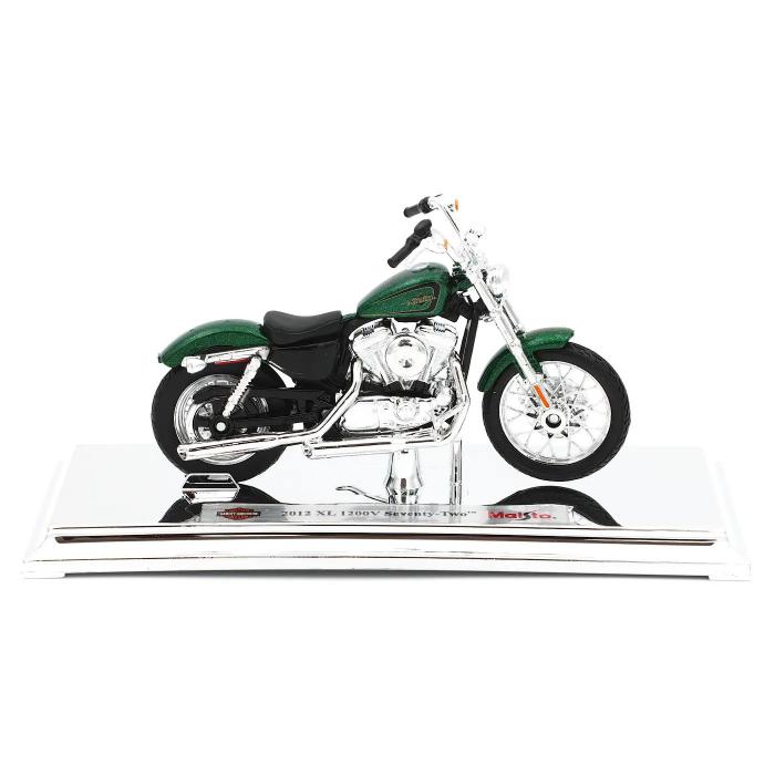 Maisto 2012 XL 1200V Seventy-Two - Harley - Grn - Maisto - 1:18