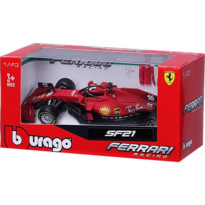Bburago Ferrari SF21 - C.Leclerc #16 - 2021 - Bburago - 1:43
