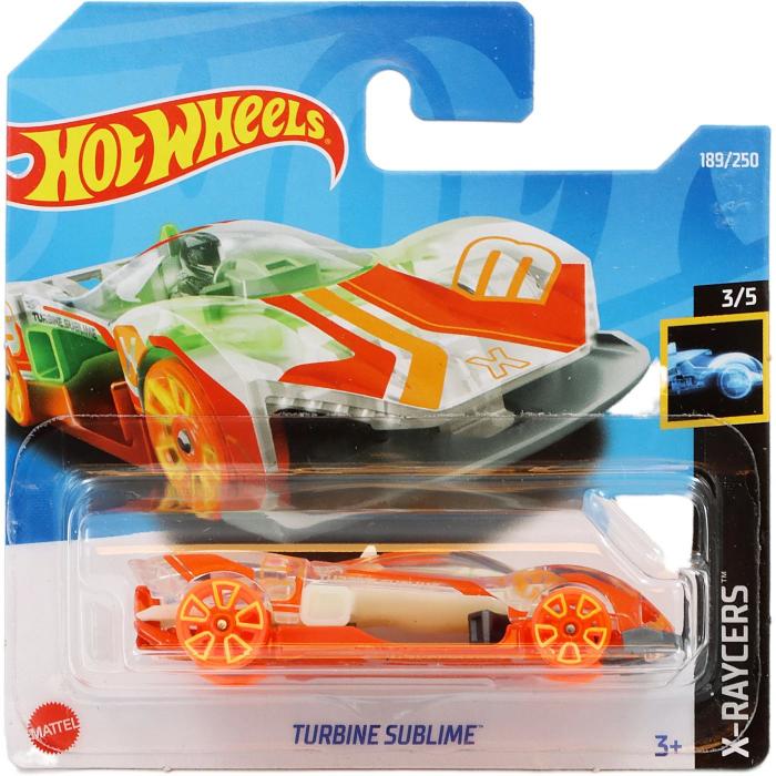 Hot Wheels Turbine Sublime - Orange - X-Raycers - Hot Wheels