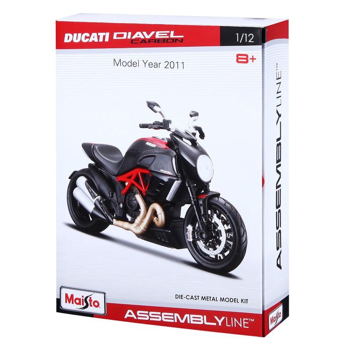 Maisto Ducati Diavel Carbon - 2011 - Assemby Line - Maisto - 1:12