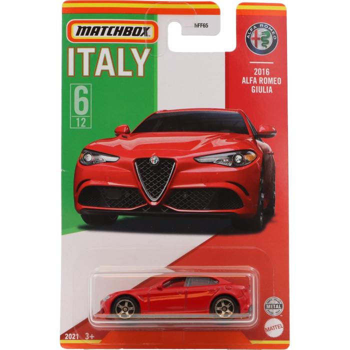 Matchbox 2016 Alfa Romeo Giulia - Italy - Matchbox