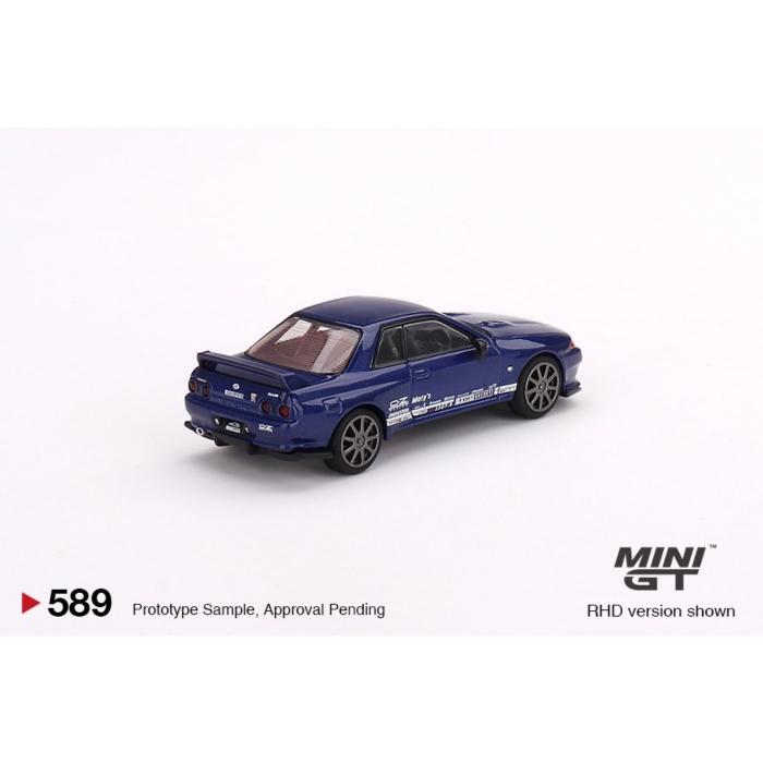 Mini GT Nissan Skyline GT-R Top Secret VR32 - Bl - Mini GT - 1:64