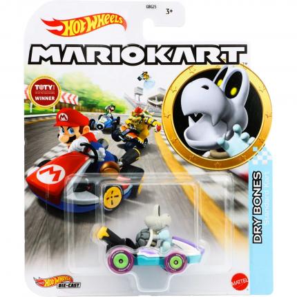 Hot Wheels Dry Bones - Mario Kart - Standard Kart - Hot Wheels