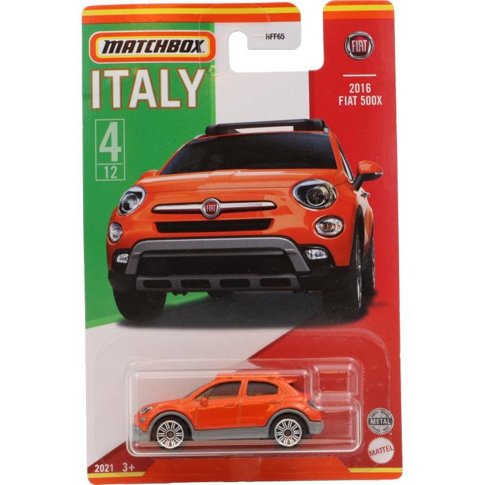 Matchbox 2016 Fiat 500X - Italy - Matchbox