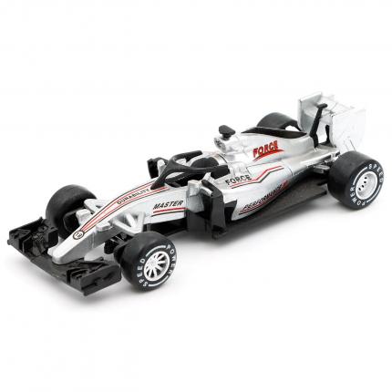  Formel 1 leksaksbil - Silver - 13 cm