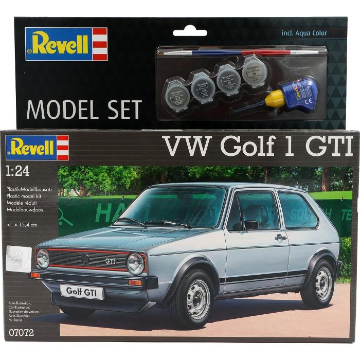 Revell VW Golf 1 GTI - Byggmodell - 7072 - Revell - 1:24