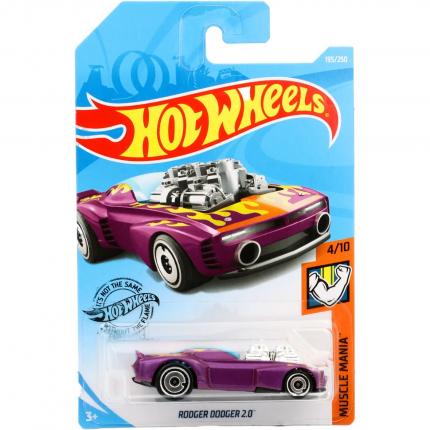 Hot Wheels Rodger Dodger 2.0 - Muscle Mania - Lila - Hot Wheels