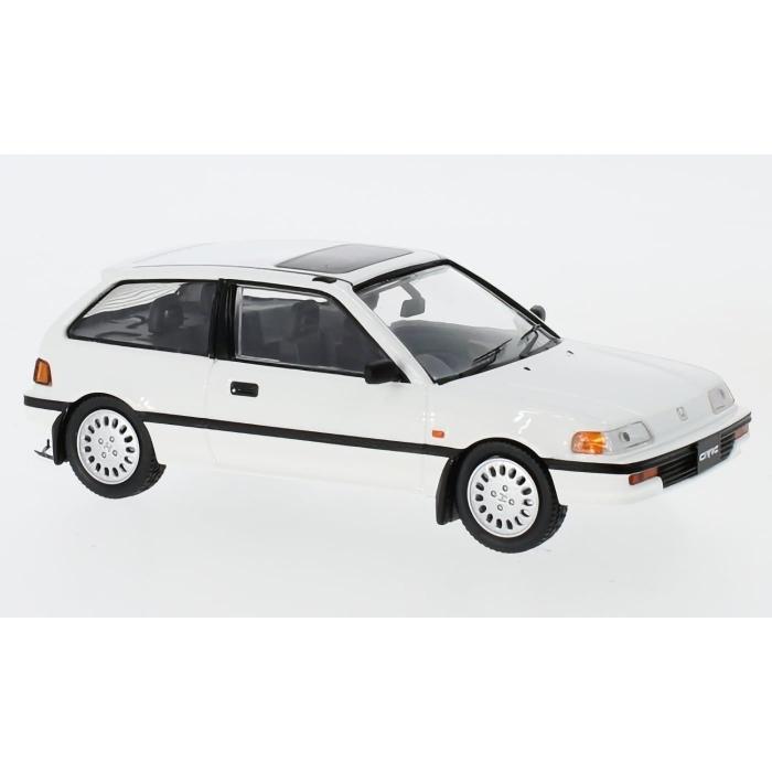 First 43 Models Honda Civic 1987 - Vit - 1:43 - First 43 Models