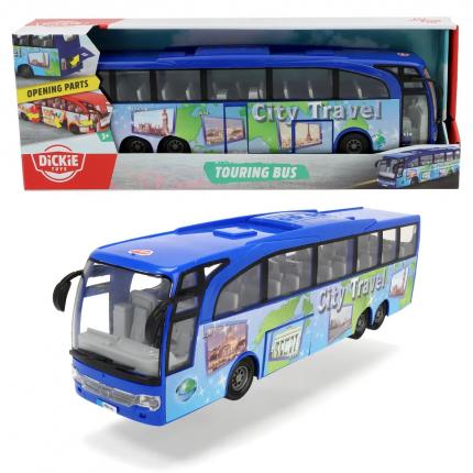 Dickie Toys Turistbuss - Touring Bus - City Travel - Blå - Dickie Toys