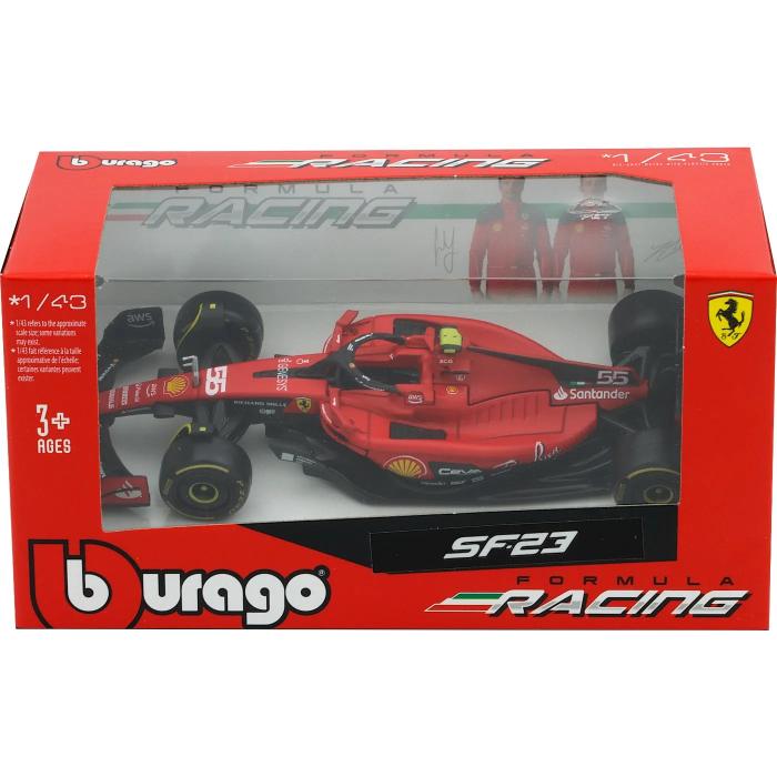 Bburago Ferrari SF-23 - #55 Carlos Sainz - Bburago - 1:43
