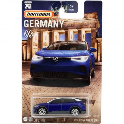 Matchbox Volkswagen EV4 - Blå - Germany 12/12 - Matchbox