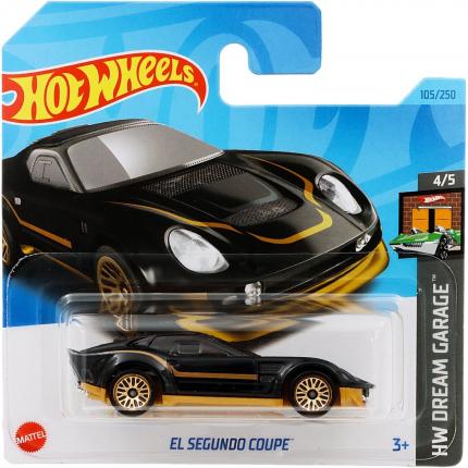 Hot Wheels El Segundo Coupe - HW Dream Garage - Svart - Hot Wheels