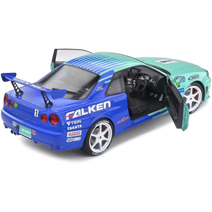 Solido Nissan Skyline GT-R (R34) - 1999 - Falken - Solido - 1:18