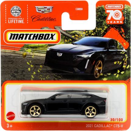 Matchbox 2021 Cadillac CT5-V - Svart - Matchbox 70 Years - Matchbox