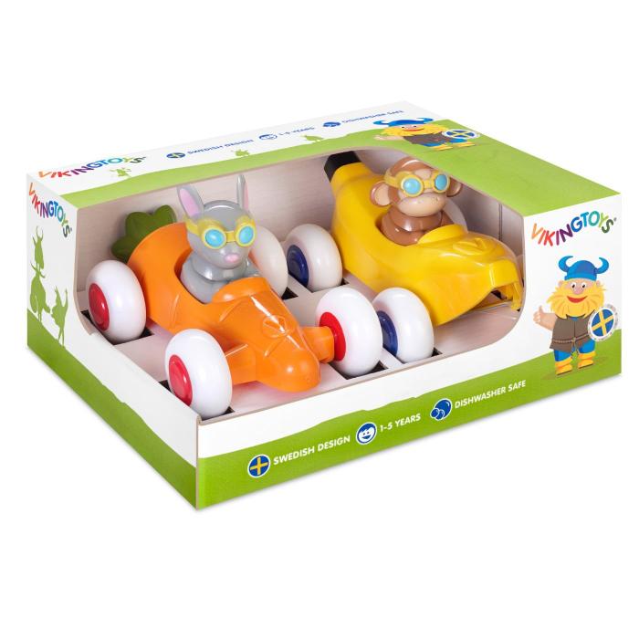 Viking Toys Viking Toys - Cute Racer Duo set