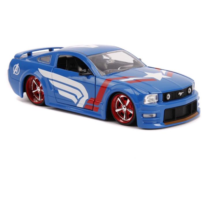 Jada Toys Captain America & 2006 Ford Mustang GT - Jada Toys - 1:24