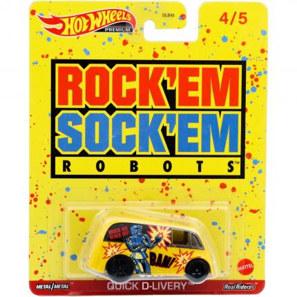 Hot Wheels Quick Delivery - Rock 'Em Sock 'Em Robots - Hot Wheels