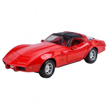 Motormax 1979 Corvette (C3) - Röd - Motormax - 1:24