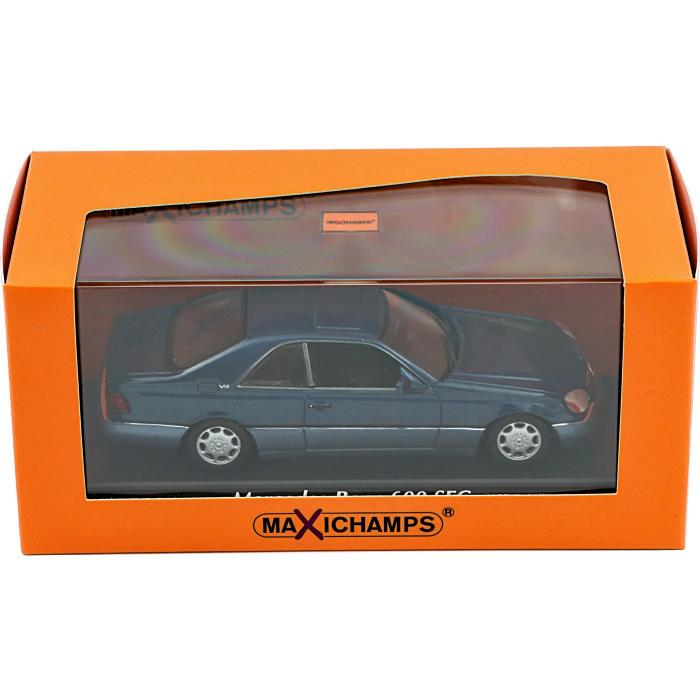 Minichamps Mercedes-Benz 600 SEC (C140) 1992 - Bl - Minichamps - 1:43