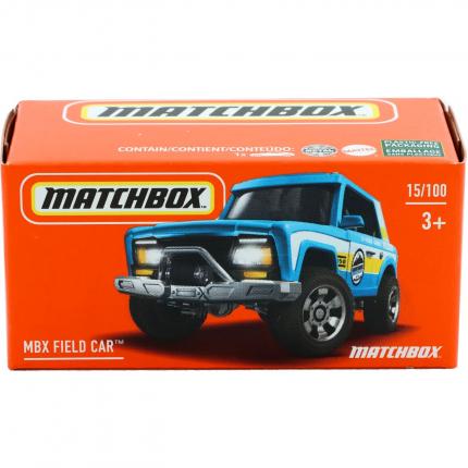Matchbox MBX Field Car - Blå - Power Grab - Matchbox