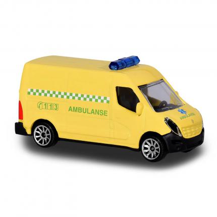 Majorette Renault Master - Norsk ambulans - S.O.S. Cars - Majorette