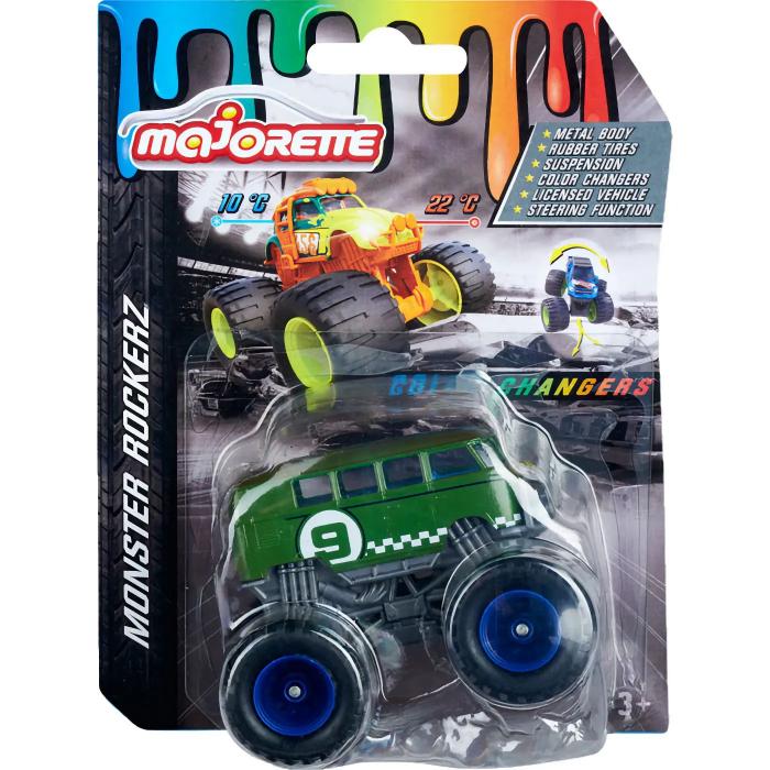 Majorette Monster Rockerz - Volkswagen T1 - Color Changers - Majorette