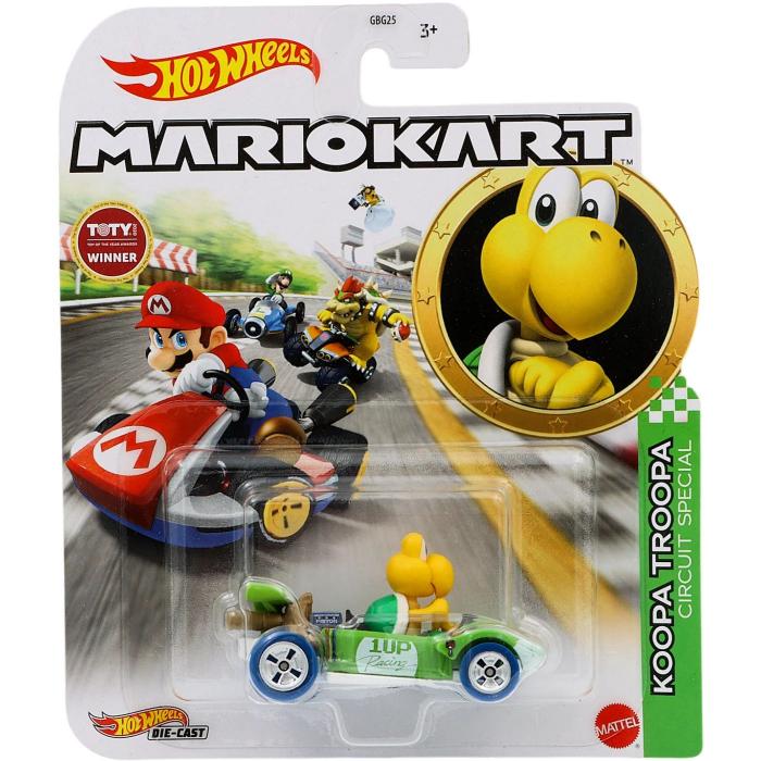 Hot Wheels Koopa Troopa - Circuit Special - Mario Kart - Hot Wheels