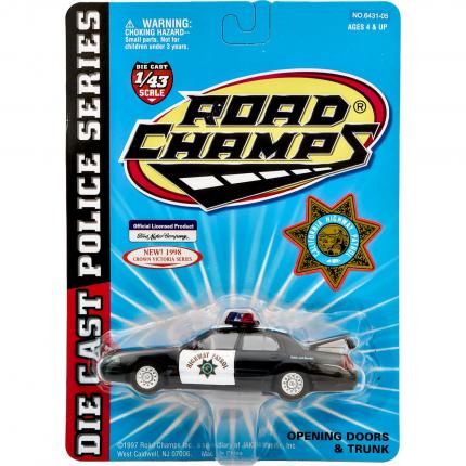 Road Champs Ford Crown Victoria - 1998 - Polisbil - Road Champs - 1:43